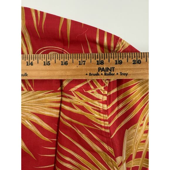 FOCO NFL Mens SF Team Logo Floral Aloha Tropical Button Up Shirt Hawaiian Large - Picture 14 of 15